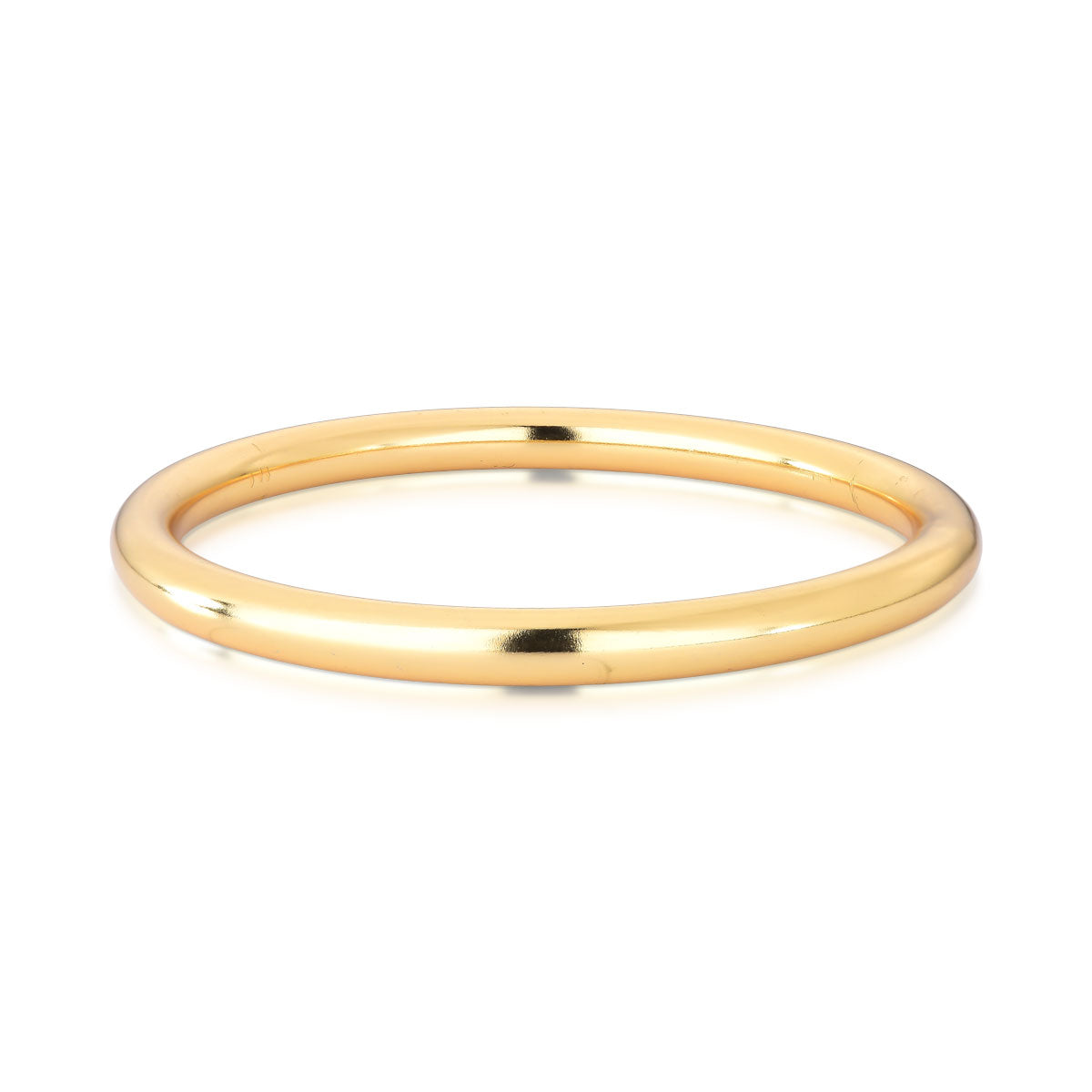 Pulseira Aura Bracelete Dourado Rigído Banho de Ouro 18k