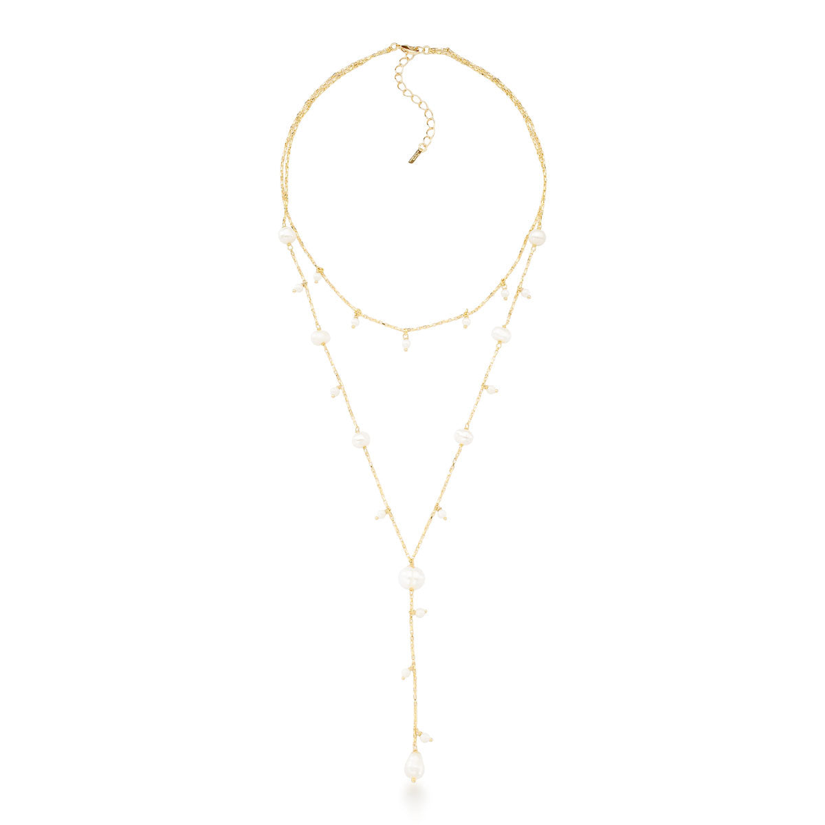 Colar Fiona Gravatinha Clássico Banho de Ouro 18k