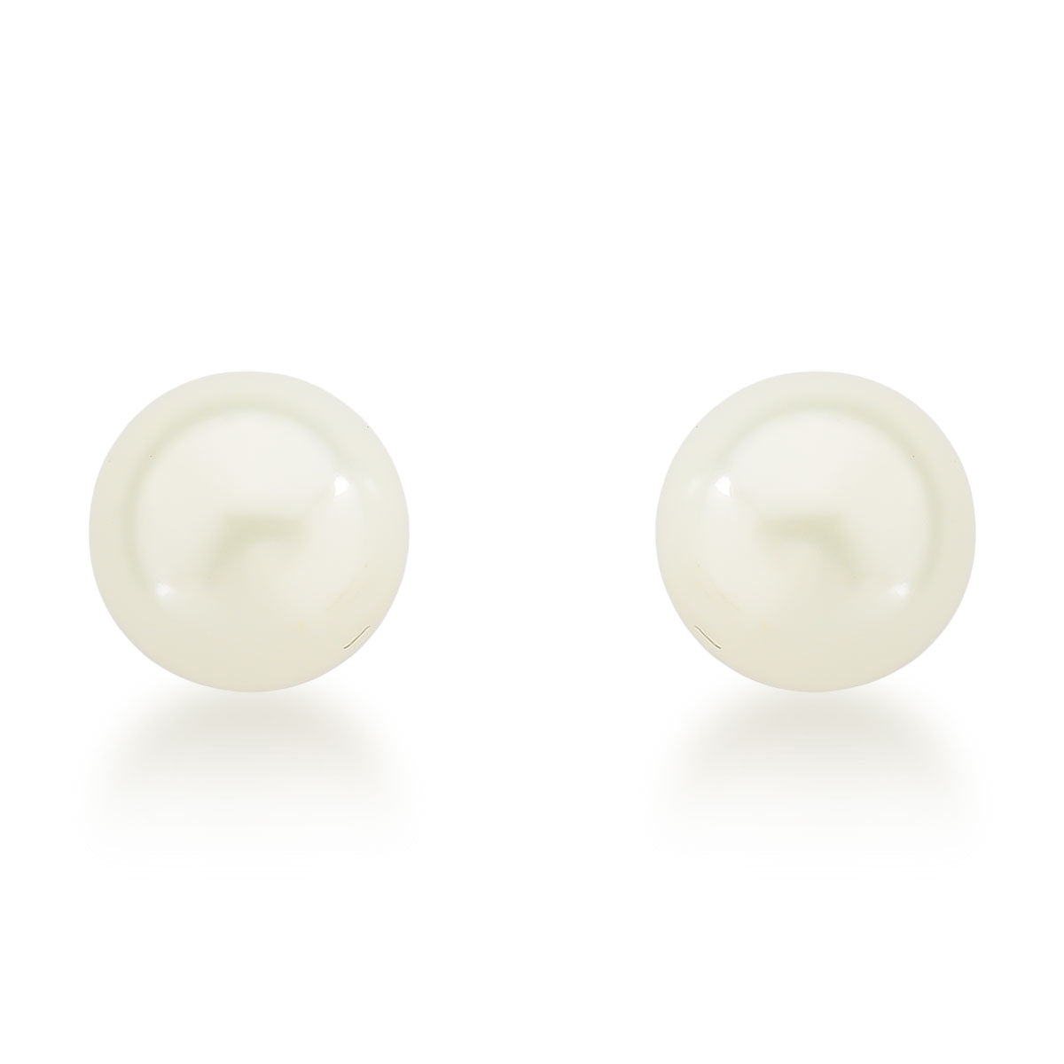 Brinco Aline de Pérola Shell Banho de Ouro 18k