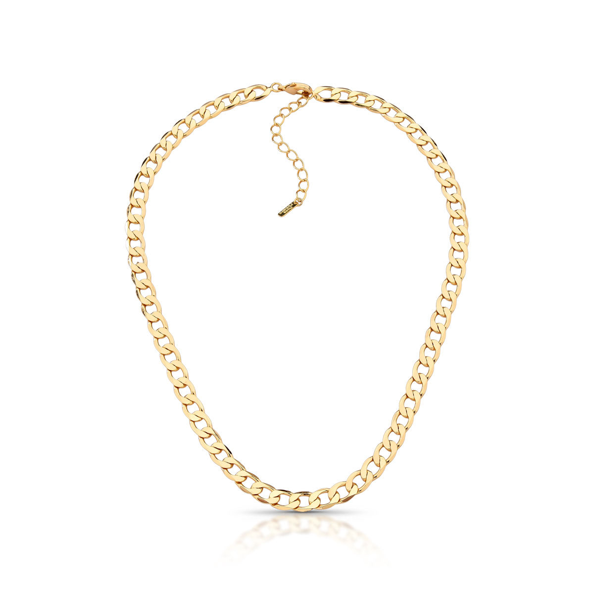 Colar Adel de Elos Groumet Atemporal Banho de Ouro 18k