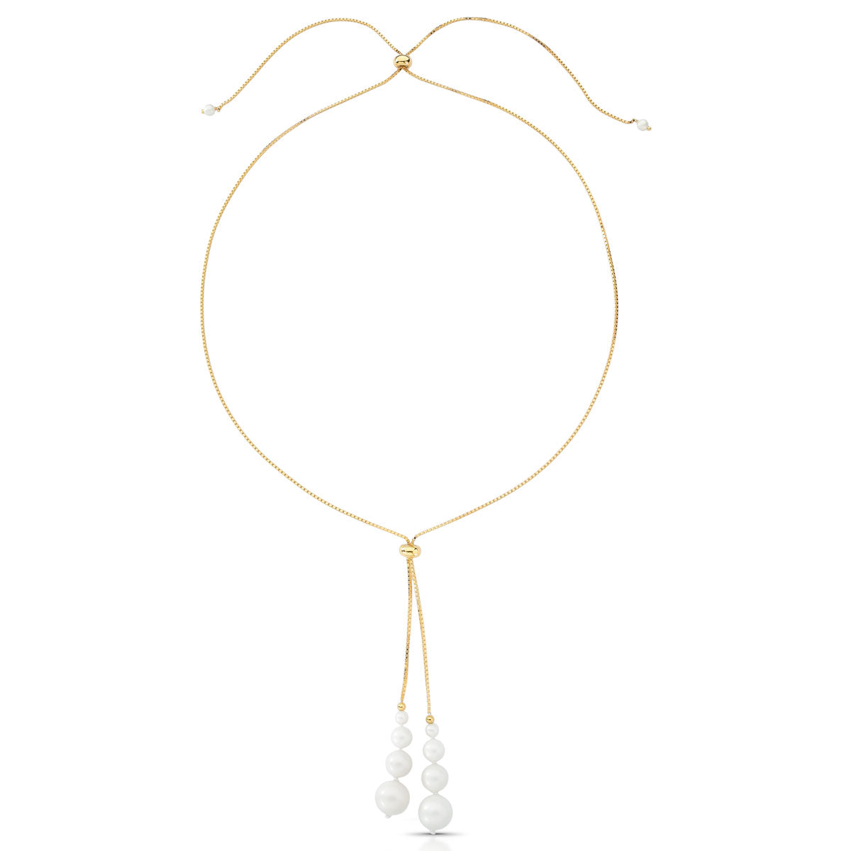 Colar Alê com Pingente de Pérola Shell Banho de Ouro 18k