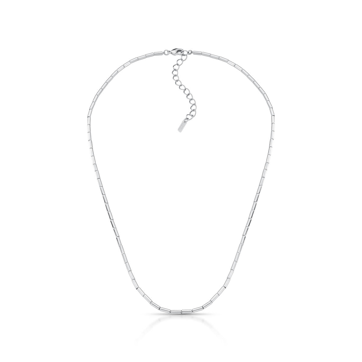 Colar Daniela de Canutilhos Atemporal Banho de Ouro 18k