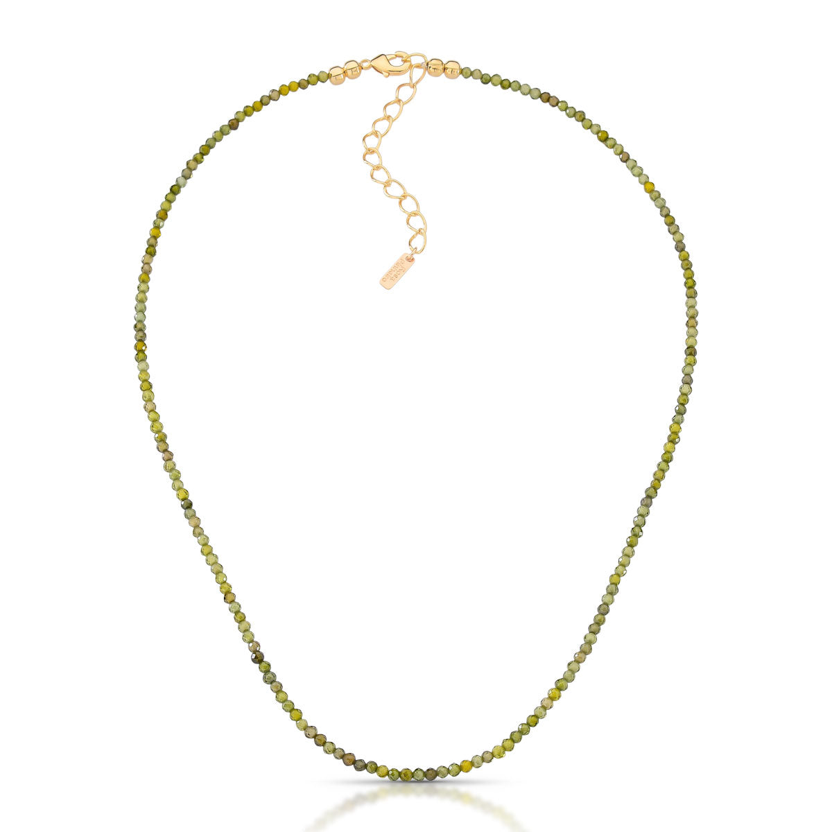 Colar Lara Gargantilha de Zircônia Colorida Banho de Ouro 18k